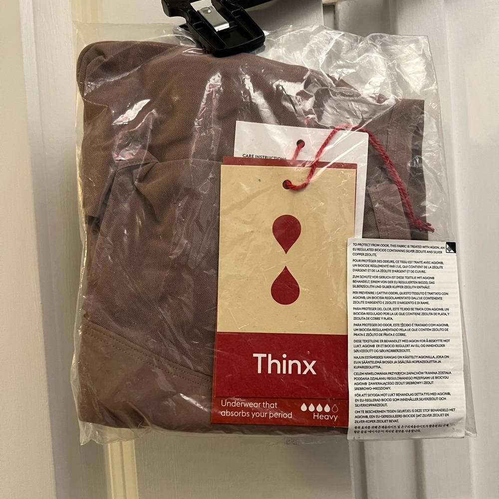 NWT Thinx Tan Period Underwear Heavy